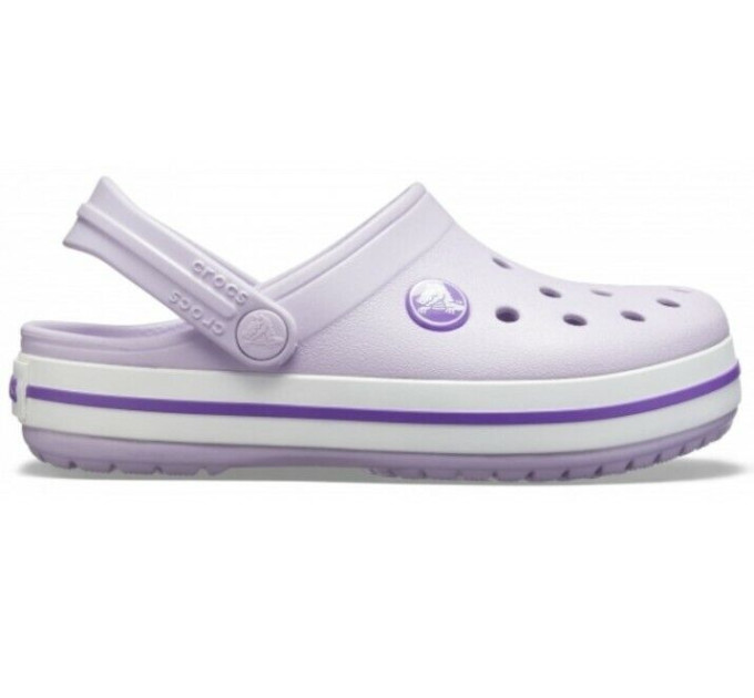 Дитячі Crocs Crocband Kids Lavender/Neon Purple (5P8) – комфорт і стиль для малюків