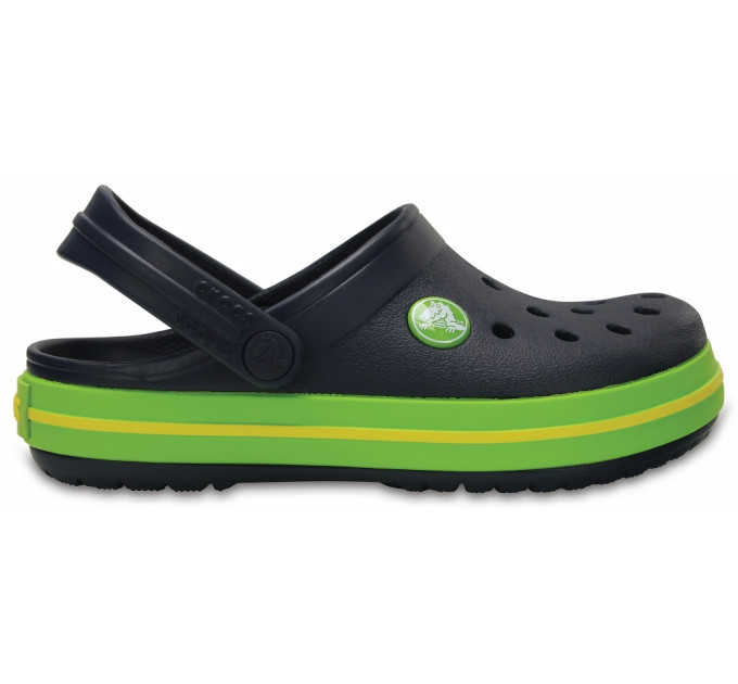 Дитячі Crocs Crocband Kids Navy / Volt Green (4K6)