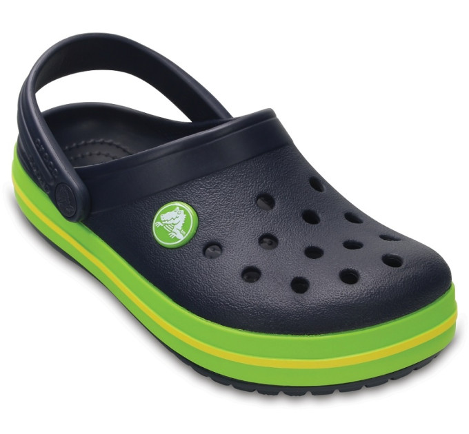 Дитячі Crocs Crocband Kids Navy / Volt Green (4K6)