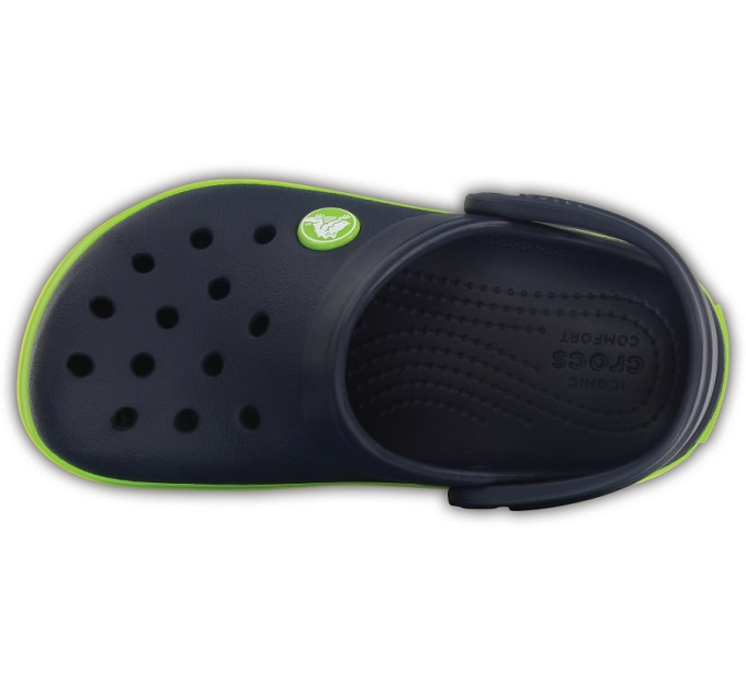 Дитячі Crocs Crocband Kids Navy / Volt Green (4K6)