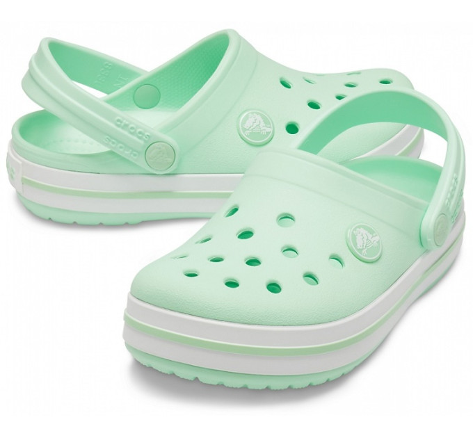 Дитячі Crocs Crocband Kids Neo Mint (3TI)
