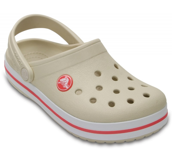 Дитячі Crocs Crocband Kids Stucco/Melon (1AS) – комфорт і стиль для малюків