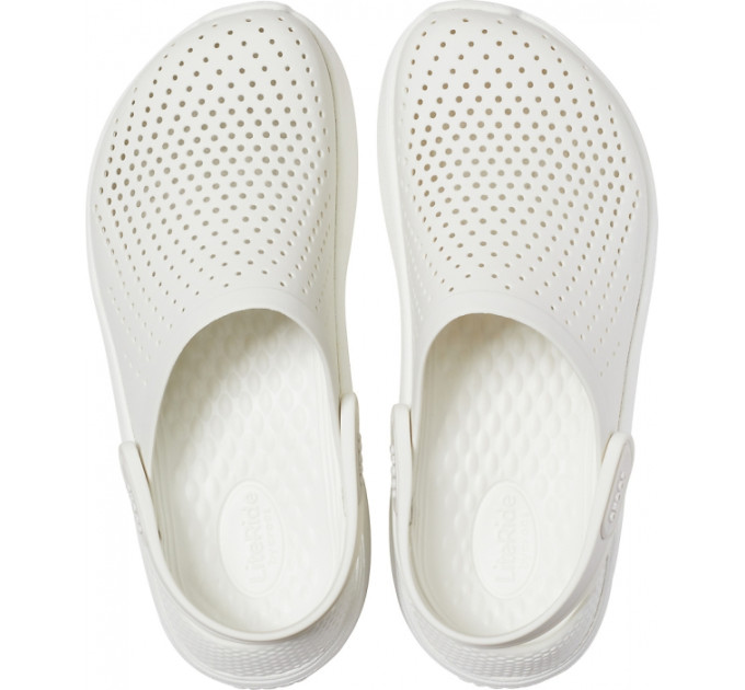 Crocs LiteRide Clog Almost White/Almost White (1CV) – комфорт і стиль для кожного дня