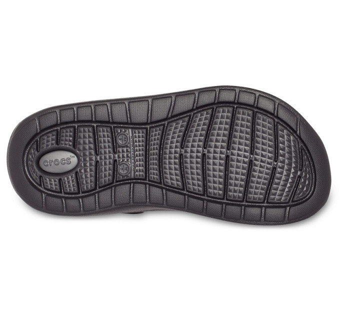 Crocs LiteRide Clog Black / Slate Grey (0DD) – комфорт і стиль у класичному дизайні