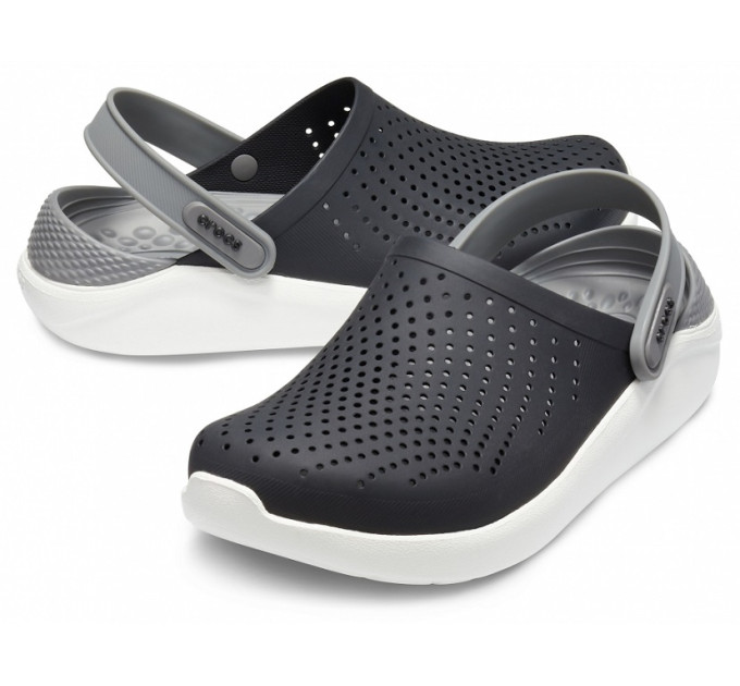 Crocs LiteRide Clog Black / Smoke (05M) – універсальний комфорт і стиль