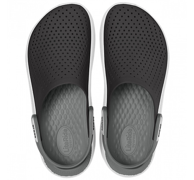 Crocs LiteRide Clog Black / Smoke (05M) – універсальний комфорт і стиль
