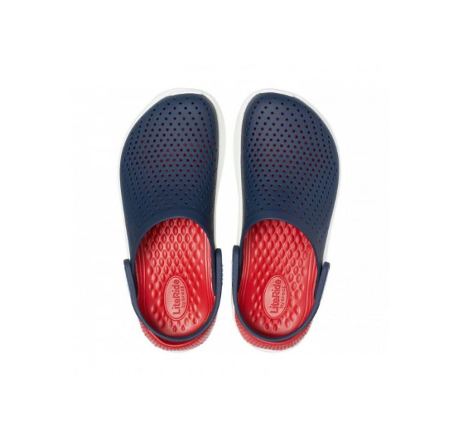 Crocs LiteRide Clog Navy / Pepper (4CC) – максимальний комфорт і стиль у кожному кроці