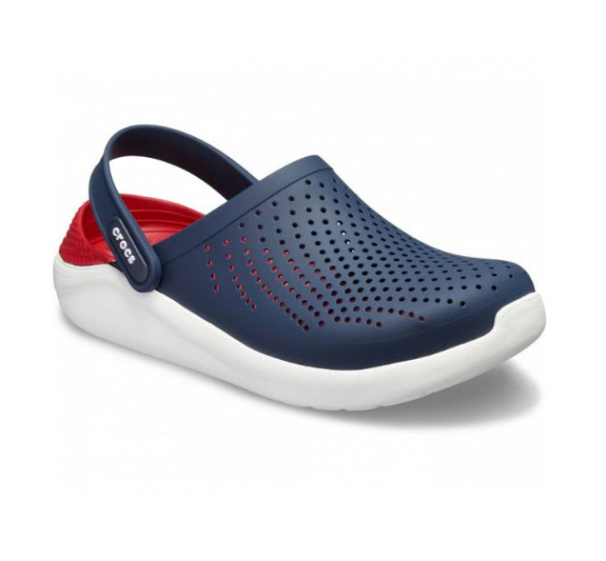 Crocs LiteRide Clog Navy / Pepper (4CC) – максимальний комфорт і стиль у кожному кроці