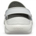 Crocs LiteRide Clog Smoke / Pearl White (06J) – комфорт і витонченість для щоденного носіння