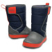 Дитячі Crocs Kids' LodgePoint Snow Boot Navy/Slate Grey (4HE) – комфорт і тепло для зими