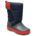 Дитячі Crocs Kids' LodgePoint Snow Boot Navy/Slate Grey (4HE) – комфорт і тепло для зими