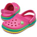 Дитячі Crocs Kids Crocband Rainbow Band Paradise Pink (6NP) – яскравий комфорт для малюків