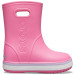 Дитячі гумові чоботи Crocs Kids’ Crocband Rain Boot Pink Lemonade / Lavender (6QM)