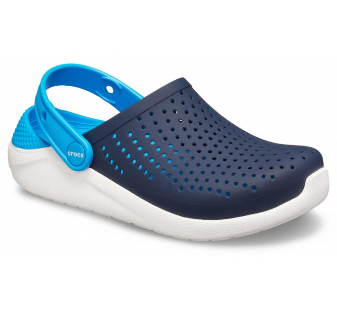 Crocs LiteRide Clog Navy / White (462) – сучасний комфорт у класичних кольорах
