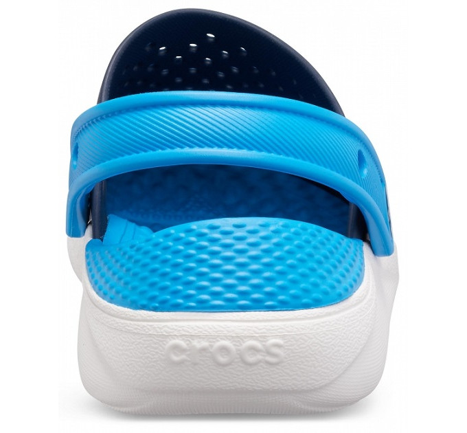 Crocs LiteRide Clog Navy / White (462) – сучасний комфорт у класичних кольорах