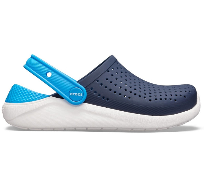 Crocs LiteRide Clog Navy / White (462) – сучасний комфорт у класичних кольорах