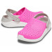 Crocs LiteRide Clog Electric Pink/White (6QR) – яскравий стиль і комфорт для кожного дня