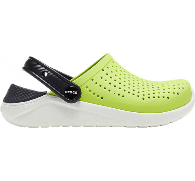 Crocs LiteRide Clog Lime Punch / Black (3T3) – сучасний стиль і комфорт