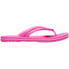 Жіночі шльопанці Crocs Crocband Flip Electric Pink (6QQ) – стиль і комфорт для яскравого літа