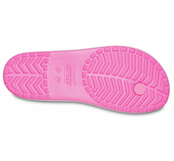 Жіночі шльопанці Crocs Crocband Flip Electric Pink (6QQ) – стиль і комфорт для яскравого літа