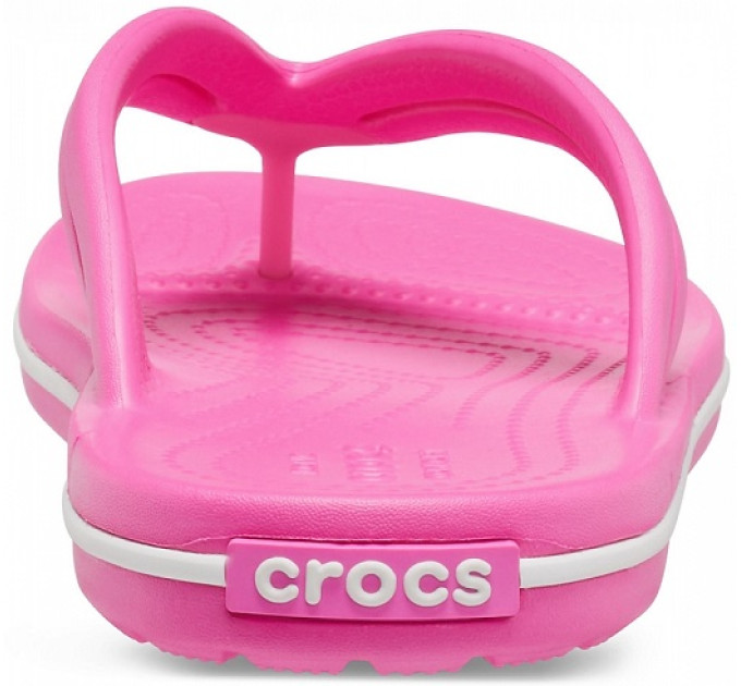 Жіночі шльопанці Crocs Crocband Flip Electric Pink (6QQ) – стиль і комфорт для яскравого літа