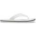 Жіночі шльопанці Crocs Crocband Flip White (100) – комфорт і стиль для літа