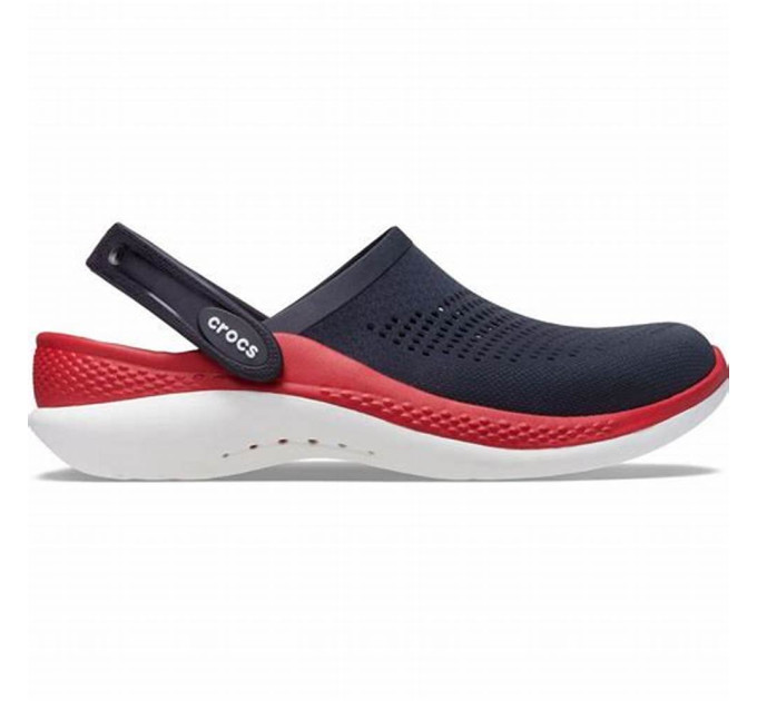 Crocs LiteRide 360 Clog Red/Navy (4CC) – комфорт і яскравий стиль для кожного дня