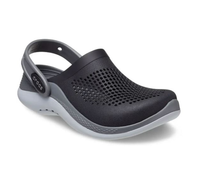 Дитячі Crocs LiteRide 360 Kids Clog Black/Slate Grey (0DD)