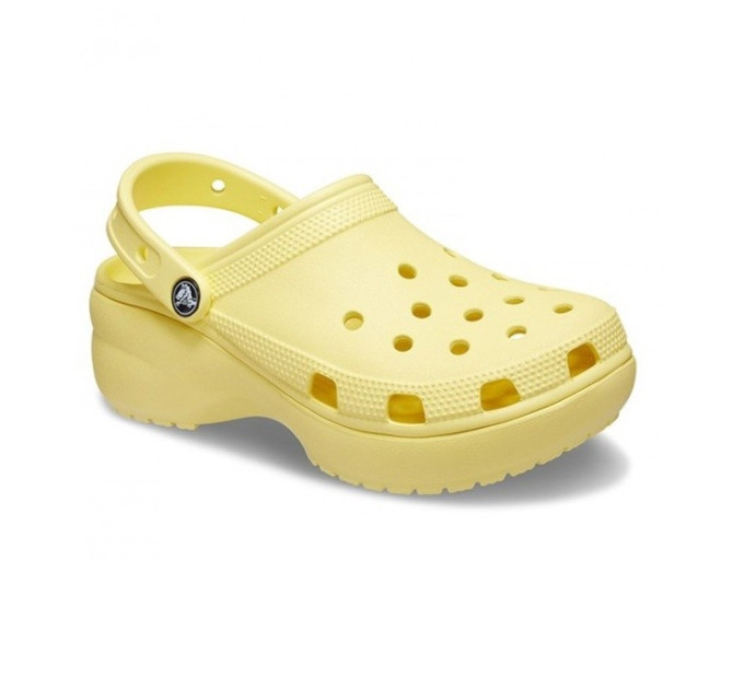 Crocs Classic Platform Women Clog Banana (7HD) – у яскравому жовтому кольорі
