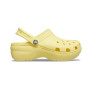 Crocs Classic Platform Women Clog Banana (7HD) – у яскравому жовтому кольорі