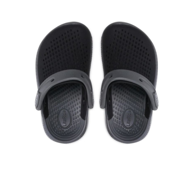 Дитячі Crocs LiteRide 360 Kids Black/Slate Grey (0DD) – стильний комфорт для активних малюків