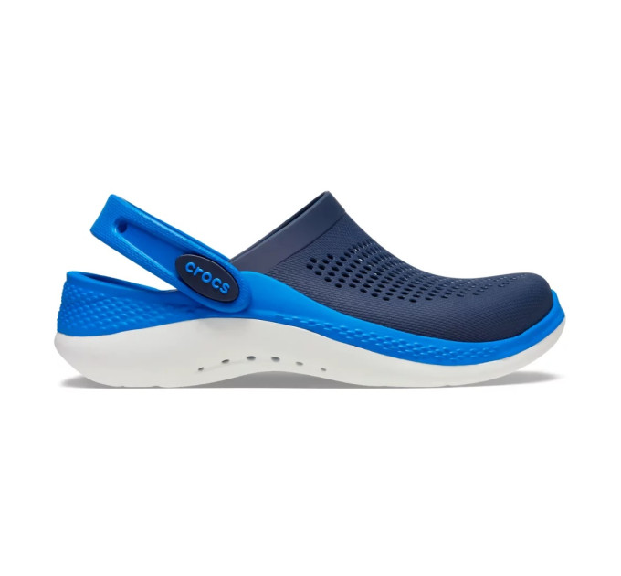 Дитячі Crocs LiteRide 360 Kids Navy/Bright Cobalt (4KB) – комфорт і стиль для малюків