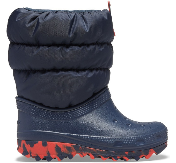 Дитячі чоботи Crocs Classic Neo Puff Boot Kids Navy (410)