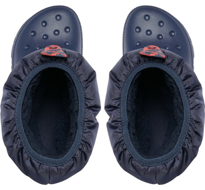 Дитячі чоботи Crocs Classic Neo Puff Boot Kids Navy (410)