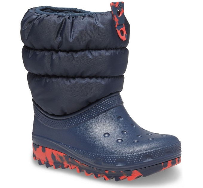 Дитячі чоботи Crocs Classic Neo Puff Boot Kids Navy (410)