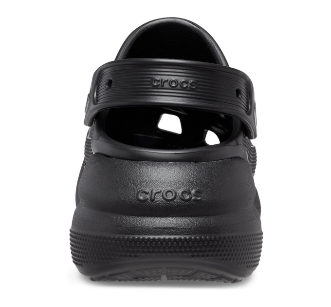 Crocs Classic Crush Clog Black (001) – Чорні комфорт на кожен день