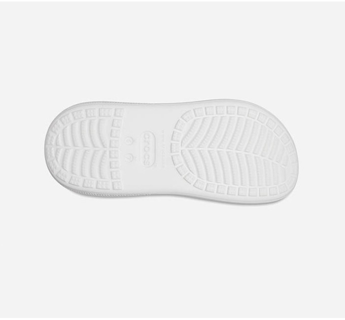 Crocs Classic Crush Clog White (100) – білий комфорт на кожен день
