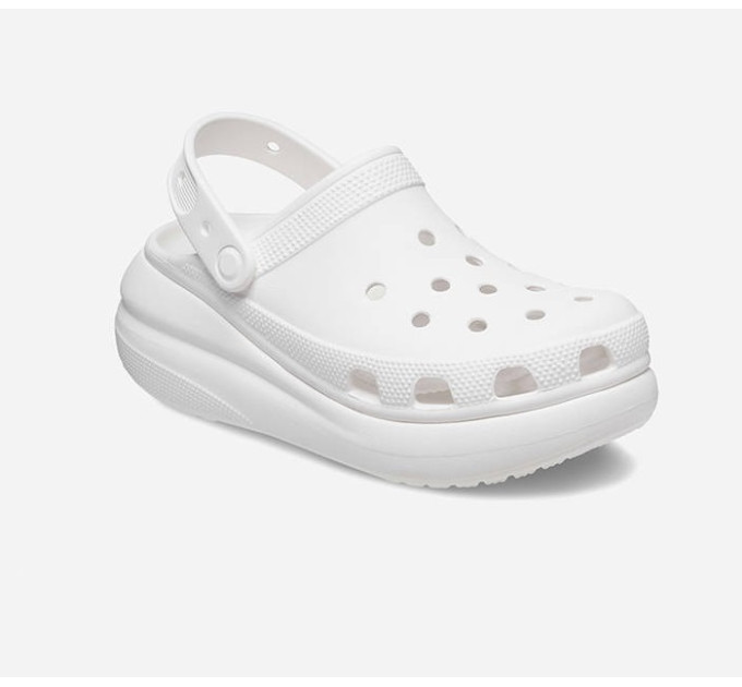 Crocs Classic Crush Clog White (100) – білий комфорт на кожен день