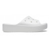 Crocs Classic Platform Slide White (100) – сучасний стиль і комфорт