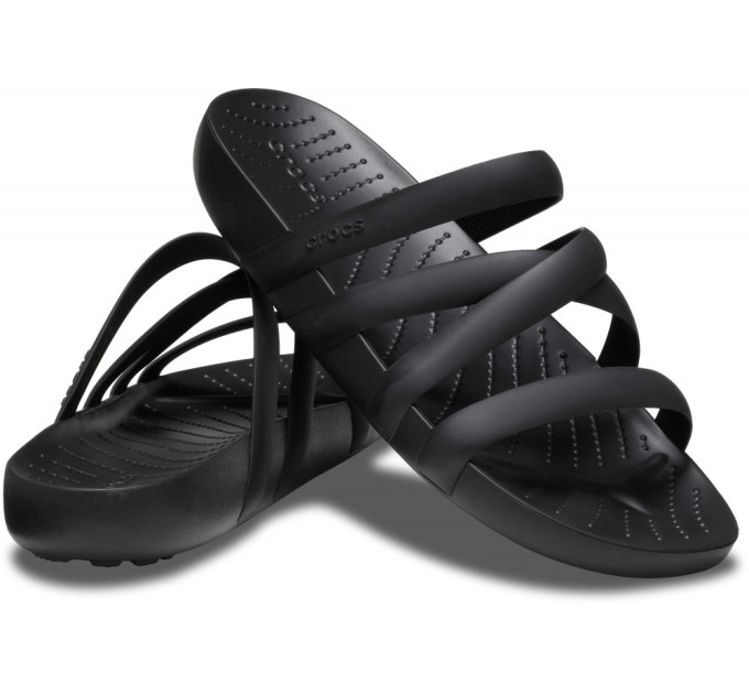 Сандалі Crocs Splash Strappy Sandal Black (001) – стиль і комфорт для кожного дня