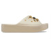 Crocs Platform Crystal Pearls Slide Vanilla (2Y2)
